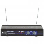 VocoPro UHF-3205 UHF Dual-Channel Rechargeable Wireless Microphone System